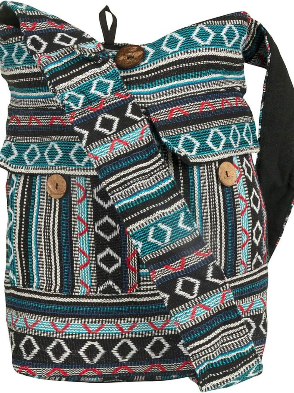 Large Woven Shoulder Hobo Bag School Laptop Women Boho Beach Travel Tribal